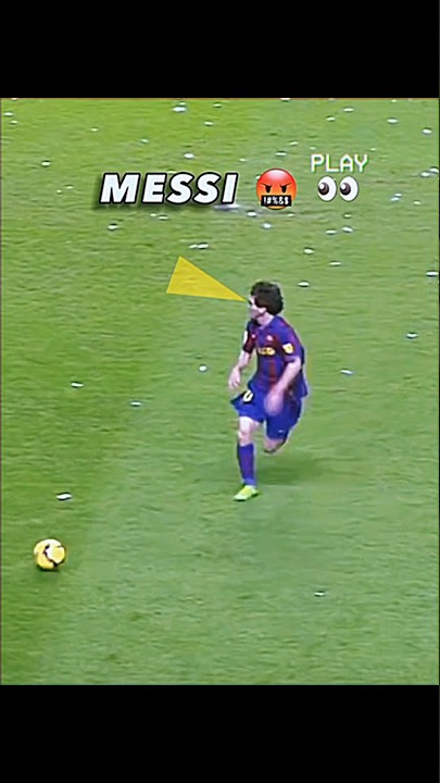 Messi's vision ..🤬👀 #football #soccer #shorts