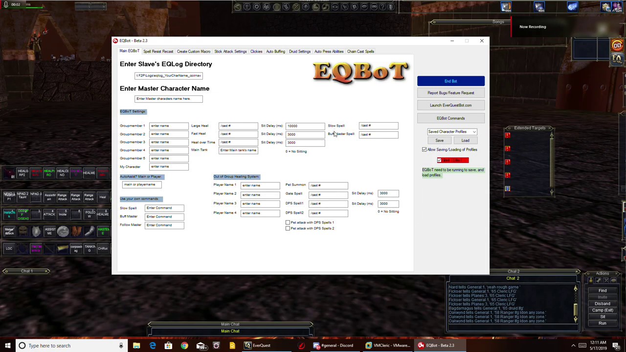 EQBoT Full EverQuest Bot for Truebox Servers (Selos, Mangler, Agnarr