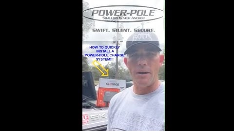 How to Quickly Install Power-Pole Charge on Your Bass Boat