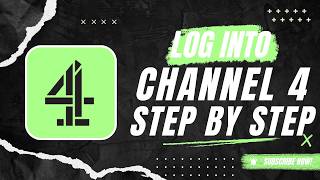How to Login to Channel 4 Step by Step