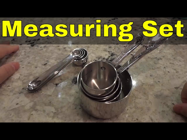 All-Clad Measuring Cup And Spoon Set Review-Stainless Steel 