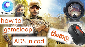 how to fix gameloop right click.gameloop right click not working codm sinhala