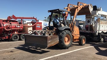 2006 CASE 570MXT 4X4 SKIP LOADERS