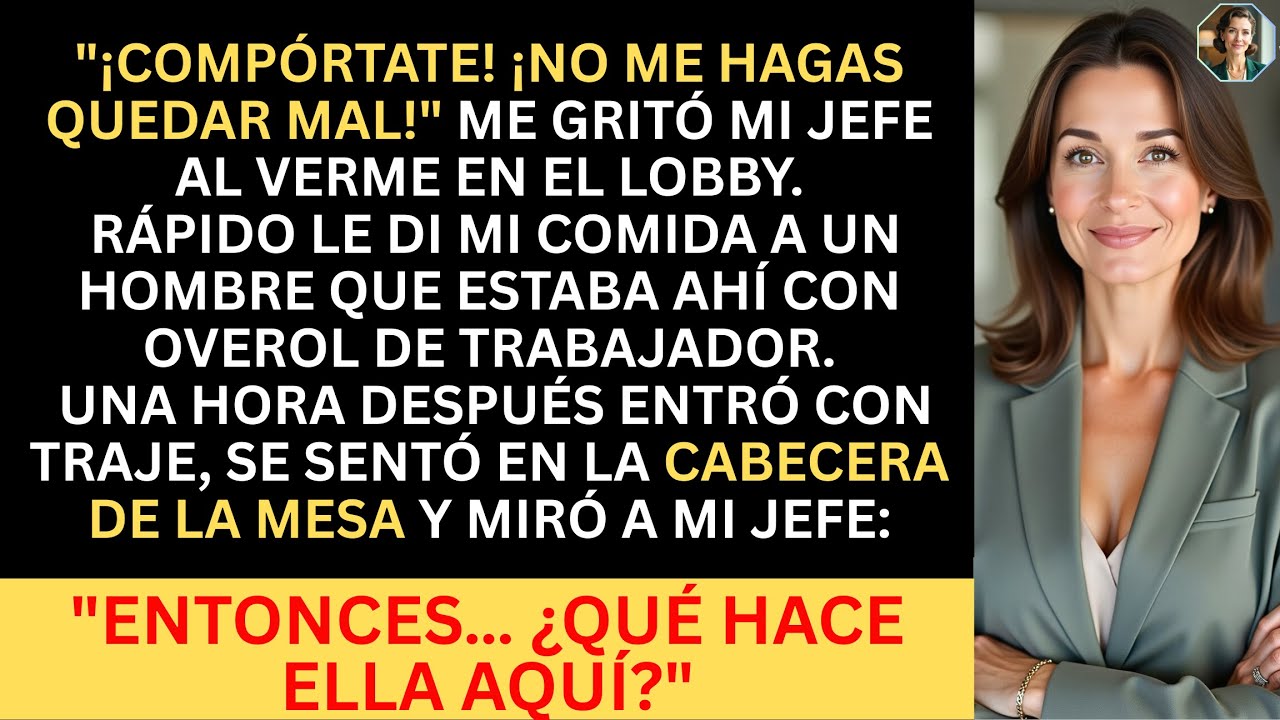 CEO General Se Puso el Uniforme de un Trabajador y Me Quitó Mi Comida — Expuso a Mi Jefe Tóxico