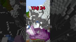 Minecraft'ta Her Yaşta MLG Yapmak !! #shorts