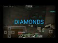 DIAMONDS!!!! MCPE SURVIVAL PART 7