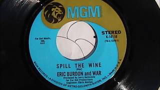 Eric Burdon  War Spill The Wine  'Original Record Release'