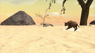 Furious Hyena VS Angry Komodo Dragon and  Ostrich Boss Fight, Ultimate Savanna Simulator screenshot 5