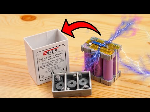 BUILD A LITHIUM PACK OUT OF OLD BATTERY | DIY VIDEO