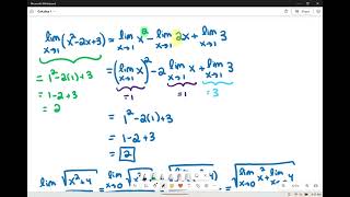 Limit Laws Examples Part 2