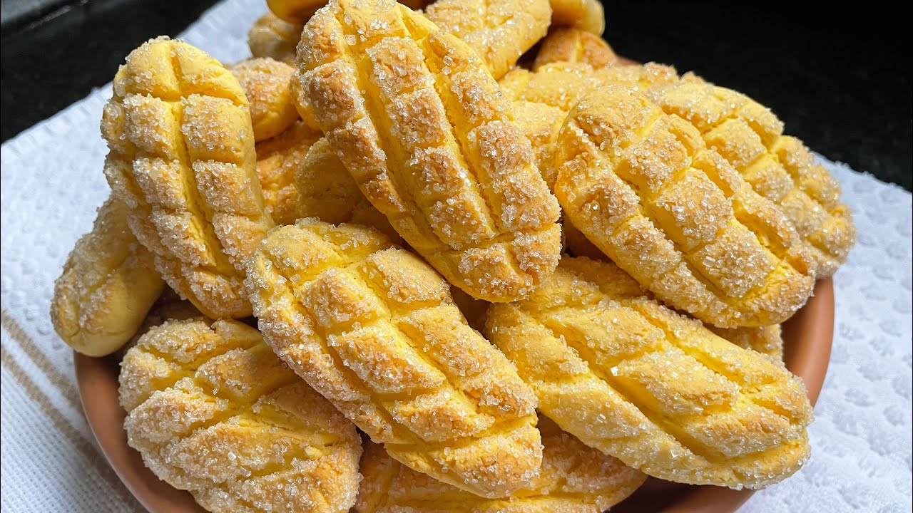 Bolacha de Fubá e Amido de Milho: Simples, Barata e Irresistível!