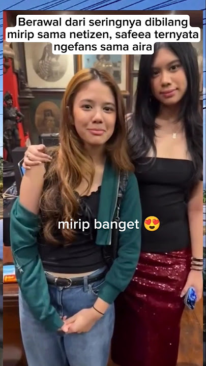 akhirnya safeea ahmad dhani dan aira yudhoyono bertemu #mulanjameela
