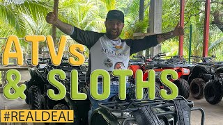 What to Expect on the ATV and Sloth Tour?