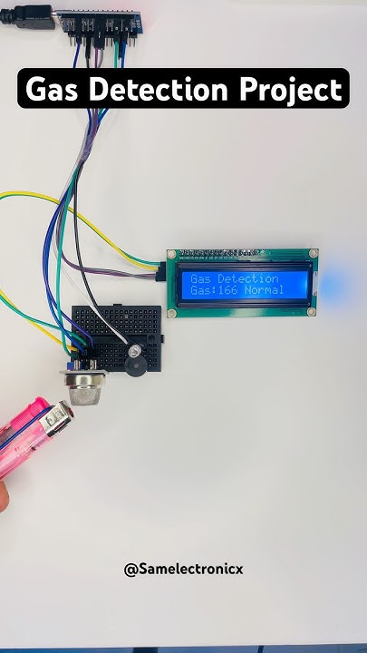 Gas Detection Project @Arduino #arduinounoprojects #iotproject # ...