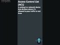 What is an access control list ACL #cybersecurity #technology #education #securityawareness