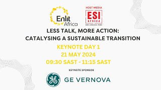 Enlit Africa: 21 May 2024 Keynote