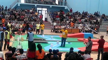Robocon IOE robotic competition @ lagankhel army camp (khwopa engineering collge-blue team)