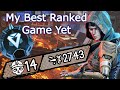 My Best Ranked Game Ever. 14 kills, 2,700 dmg | Apex Legends Ranked