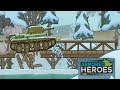 ARMORED HEROES : NEW MAP UNLOCKED - ALL MAX LEVEL TANKS