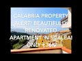 Calabria Property Alert! Beautifully renovated Jewel Box with Panoramic Views in Scalea! Only €36K