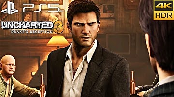 Uncharted 3: Drake’s Deception Remastered - PS5 Gameplay | Opening Chapter [4K 60FPS HDR]