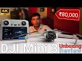 Dji Mini 3 Camera 4K Drone Unboxing, Flying & Review