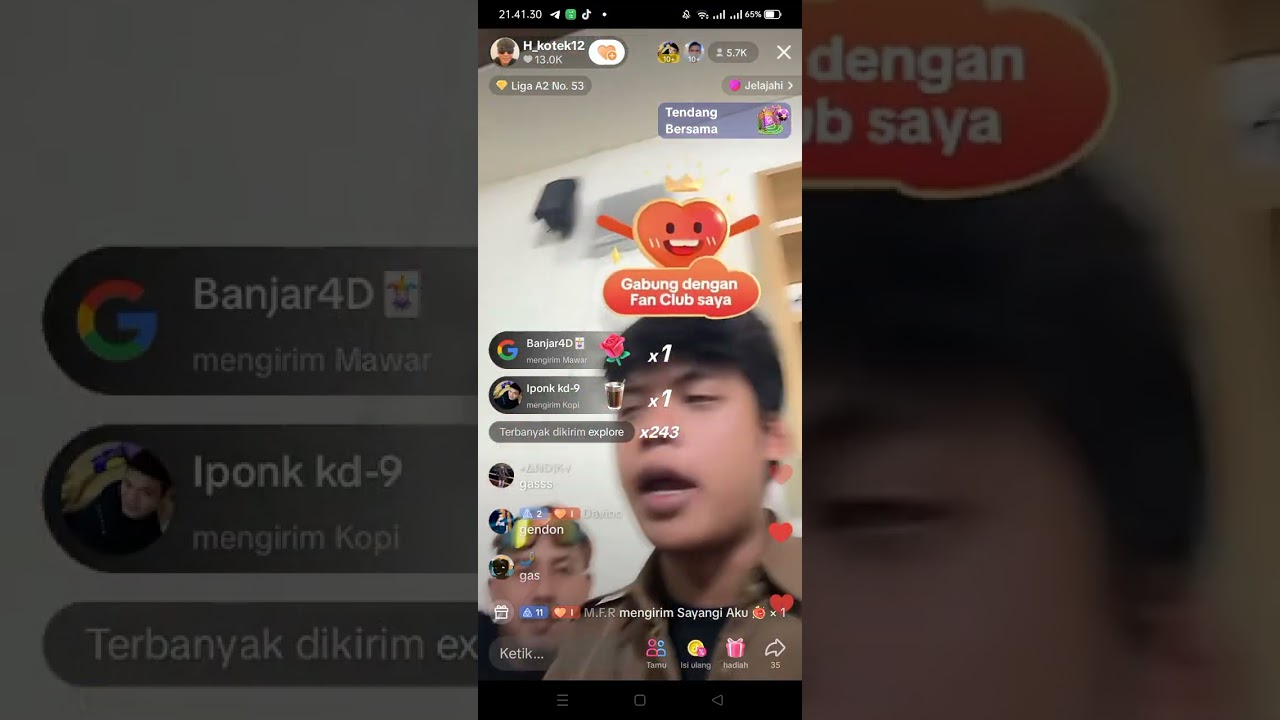 Rejorejo ketua Podo kumpul 