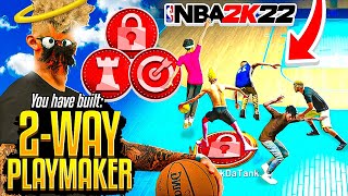 NEW REBIRTH 2-WAY PLAYMAKER BUILD IS THE BEST BUILD IN NBA 2K22 - BEST ISO BUILD ON NBA 2K22