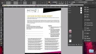 Famous InDesign, fun with Snippets and Templates! Profile