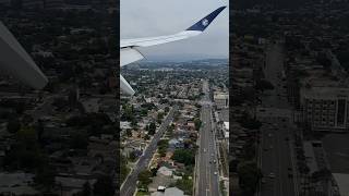 Landing in Los Angeles LAX, Air France Airbus A350 from Paris CDG (in-N-Out Burger)