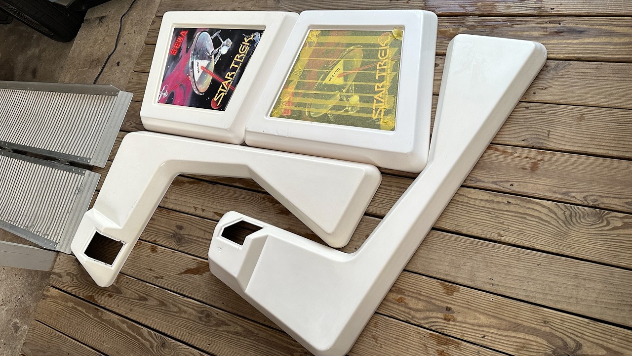 Часть 2: аркадная игра SEGA Star Trek Cockpit 1982 года спасена от катастрофы