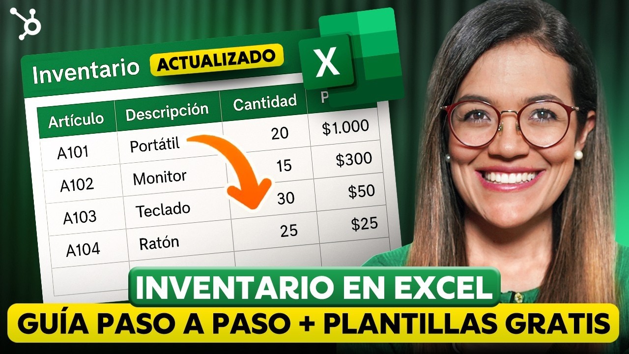 Cómo Hacer un Inventario en Excel - Paso a Paso (Video Actualizado)