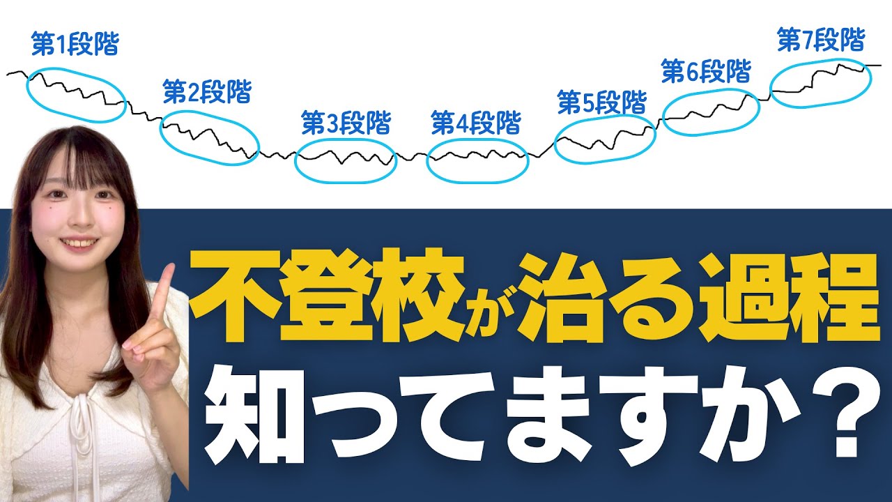 【焦らないで】不登校の回復過程７段階と各段階で親がやるべきことを解説