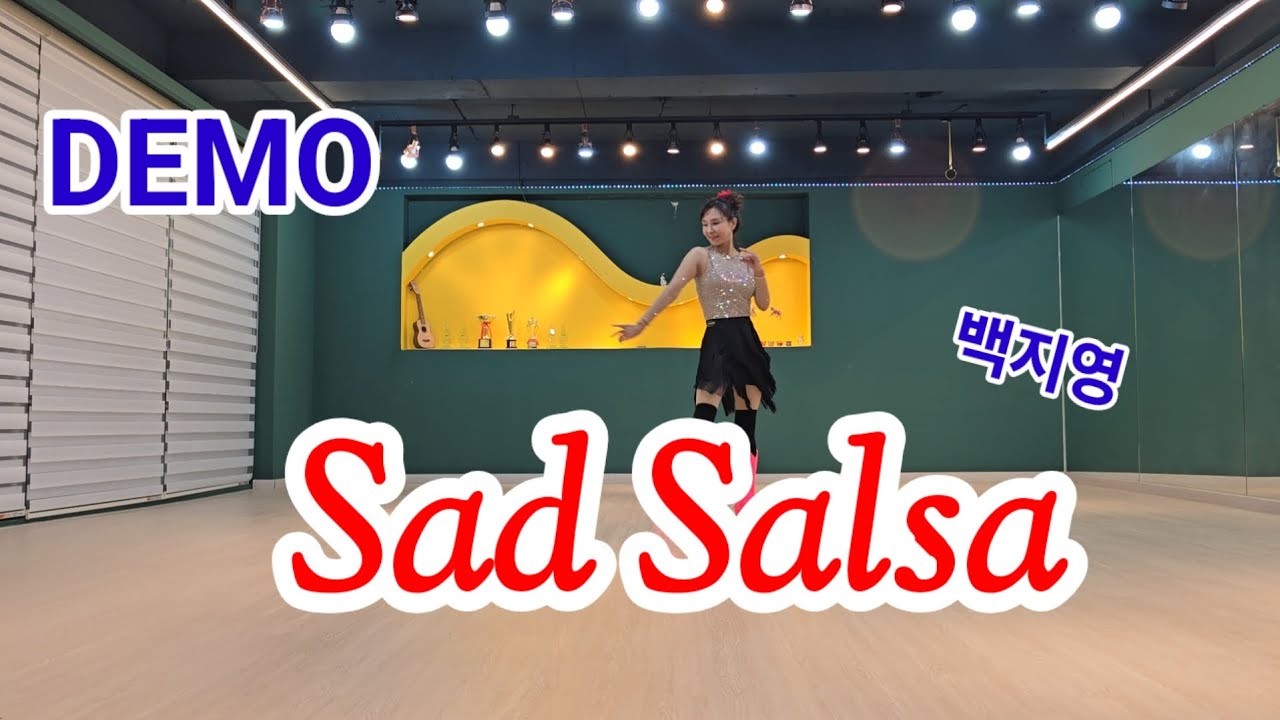 Sad Salsa  LineDance  Beginner 세드살사  초급라인댄스 #백지영