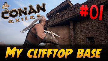 Spexxy Plays - Conan Exiles (Devolve) - Clifftop Base