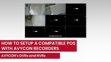 AVYCON DVR and NVR Series : How to Set Up a Compatible POS with AVYCON Recorders