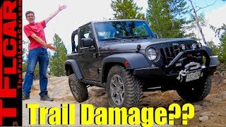 Tall Rocks, Low Jeep: Here's How a Stock Wrangler Takes on a Hard Trail