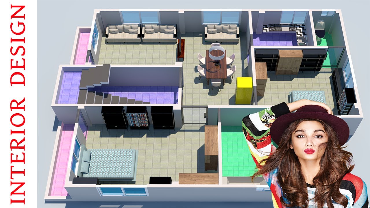 Interior 3d Animation by Vector Cat।Interior Design।Part 19 - YouTube