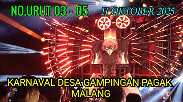 🔴VOLLEDIGE FUSO CARNAVAL, GAMPINGAN PAGAK VILLAGE, MALANG❗️COOL GUY