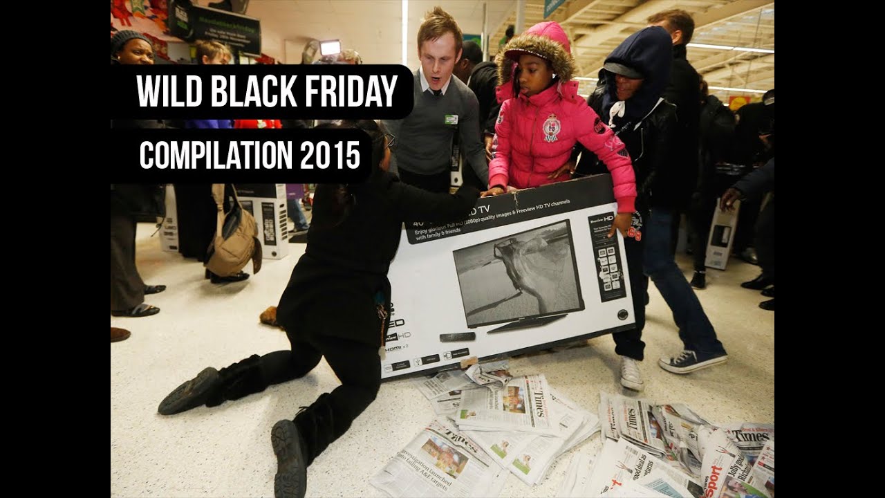 Wild Black Friday 2015 Customers Got Crazy Youtube 