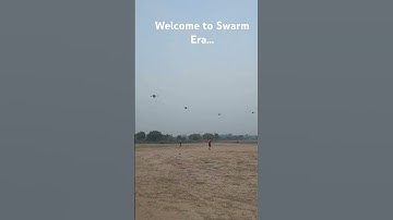 Fully Synced Swarm Flight Demo! #drone #ardupilot #swarmdrone