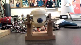 Animatronic Eyeball -Prototype IV - Part 1 w/ Moving Eyelids