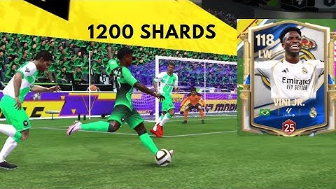 NEW VINI JR IS BROKEN FOR 1200 SHARDS🔥||FC MOBILE