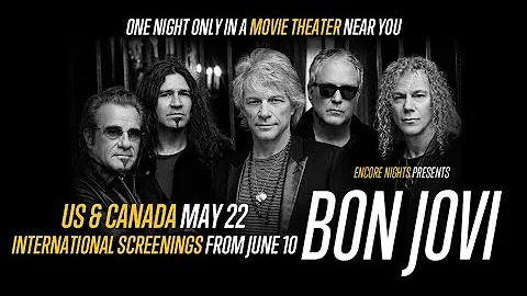 Bon Jovi - From Encore Nights 2021 - Let It Rain