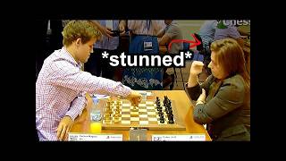 When Magnus Played The #1 Female Player