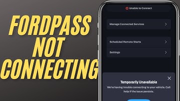 FordPass app not working? EASY 10 minute fix | Ford fusion