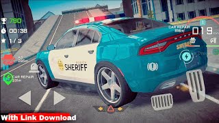 Police Case Steal in Dealer Car Drift Simulator 2023 Samseng Kerata Polis AS 2023 - Gameplay Android screenshot 1