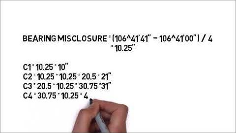 Travers Survey: Field Procedure and data processing and adjustment.