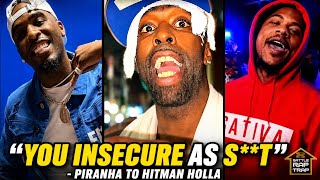 Gwitty GOES OFF On HITMAN HOLLA LIVE + Piranha PULLS UP & SNAPS (WHOA😳)‼️😱