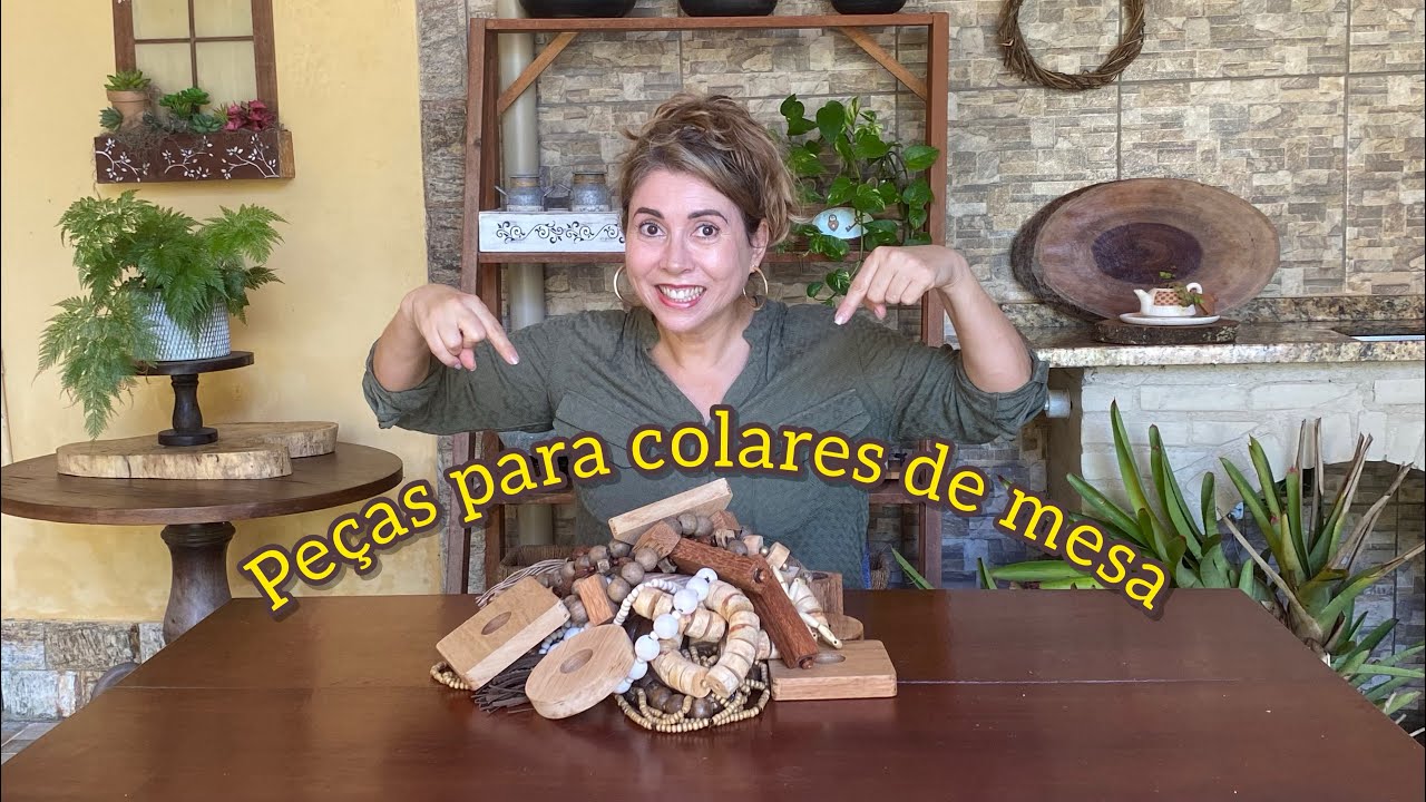 Faça você mesmo: Peças para colares de mesa
